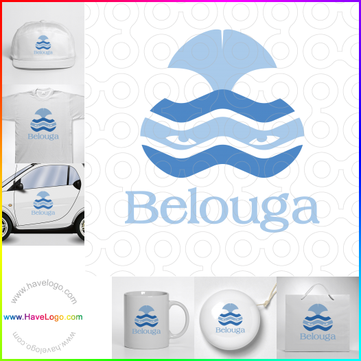 Compra un diseño de logo de ola de agua 36833