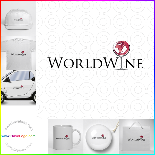 Koop een wereld logo - ID:2346