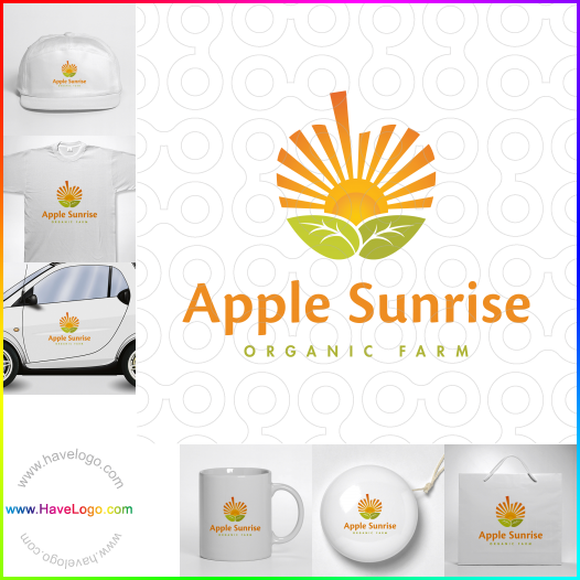 Koop een Apple Sunrise logo - ID:62026