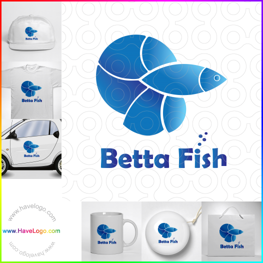 Acquista il logo dello Betta Fish 65281