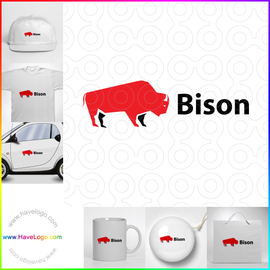 Compra un diseño de logo de Bison 63544