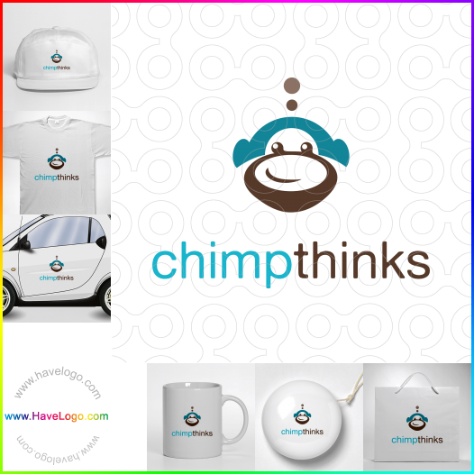 Koop een Chimp Thinks logo - ID:61879