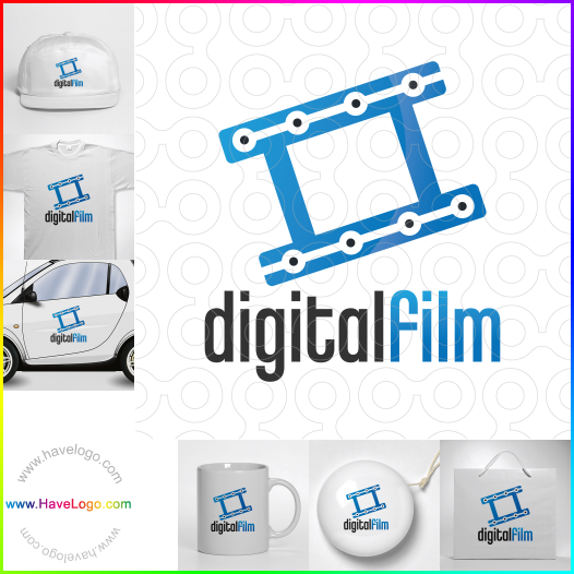Compra un diseño de logo de Cine digital 66690