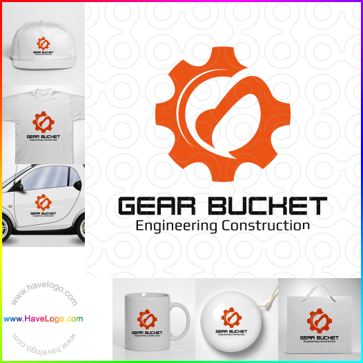 Koop een Gear Bucket logo - ID:62753