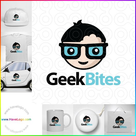 Compra un diseño de logo de Geek Bites 60882