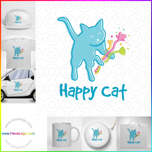 Koop een Happy Cat logo - ID:64508