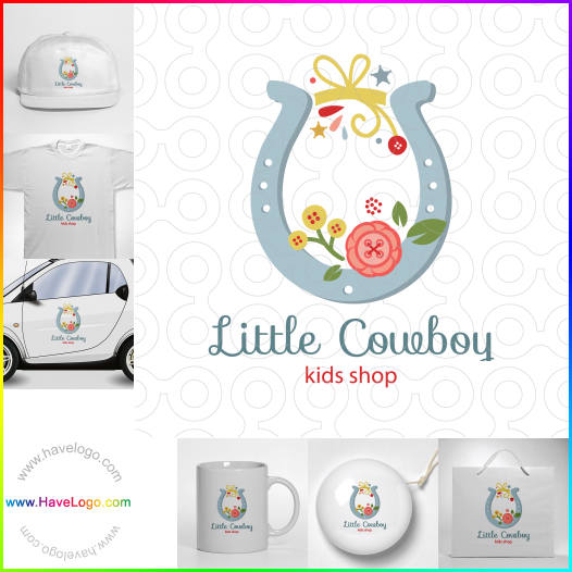 Compra un diseño de logo de Little Cowboy 66874
