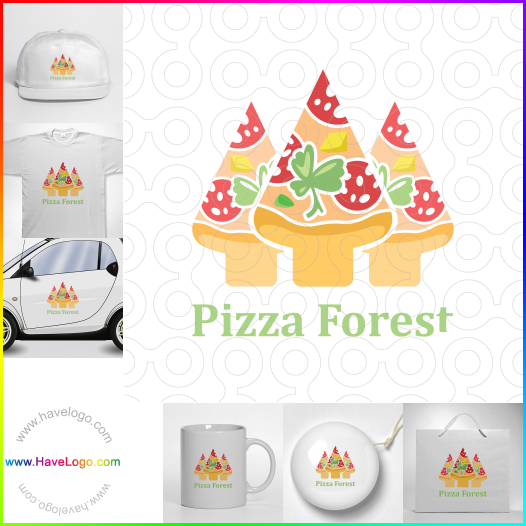 Logo Pizza Forest