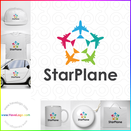 Acheter un logo de Star Plane - 65142