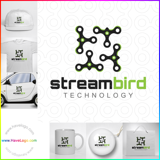 Acheter un logo de Stream Bird - 61773