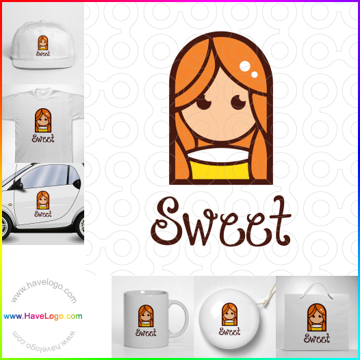 Koop een Sweet Girl logo - ID:61340