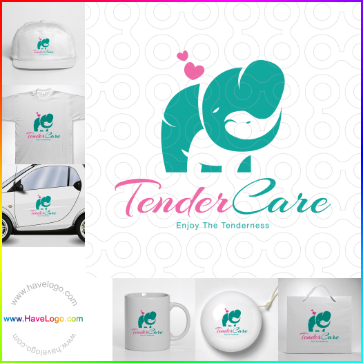 Compra un diseño de logo de Tender Care 65357