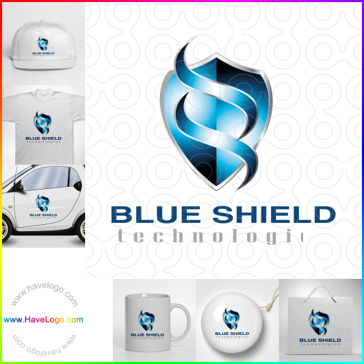 Koop een blauw logo - ID:3283