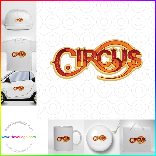 Compra un diseño de logo de circo 59457