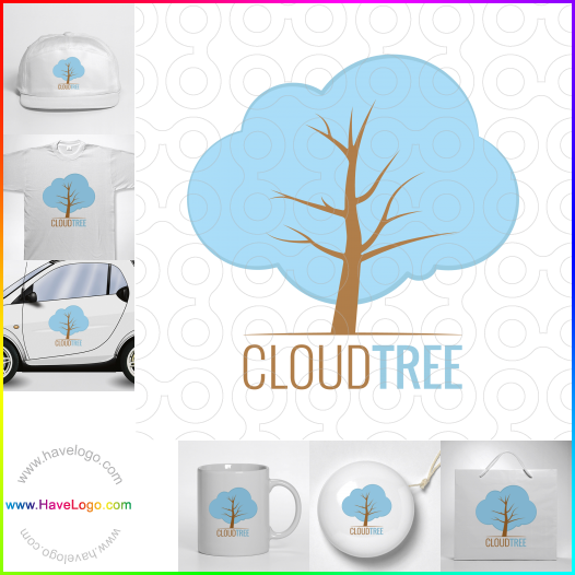 Koop een cloud computing logo - ID:30377