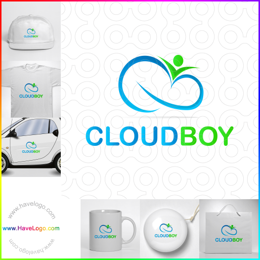 Koop een cloud logo - ID:17689