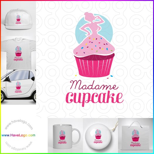 Koop een cupcake logo - ID:47492