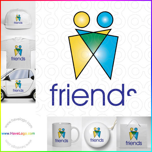 Koop een vrienden logo - ID:15601