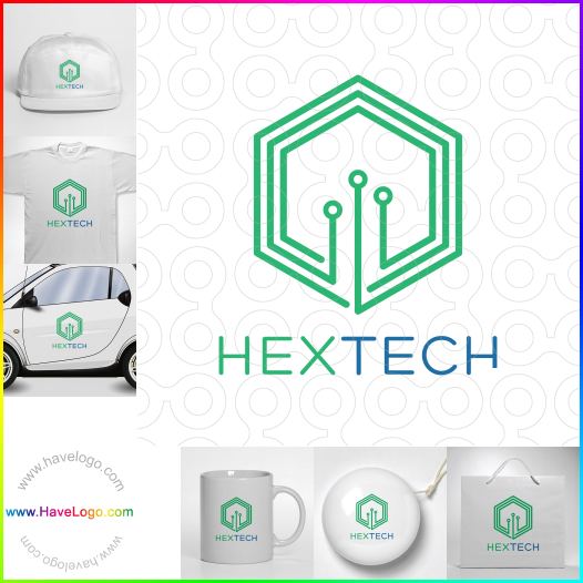 Acheter un logo de hexagone - 47800