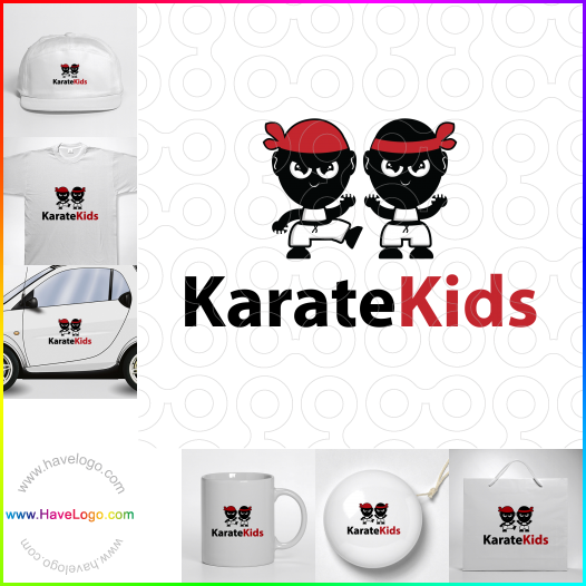 Acquista il logo dello karate 46073