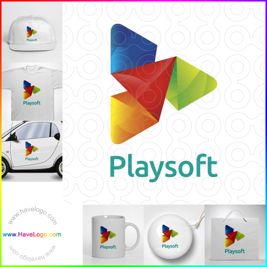 Compra un diseño de logo de playsoft 63450