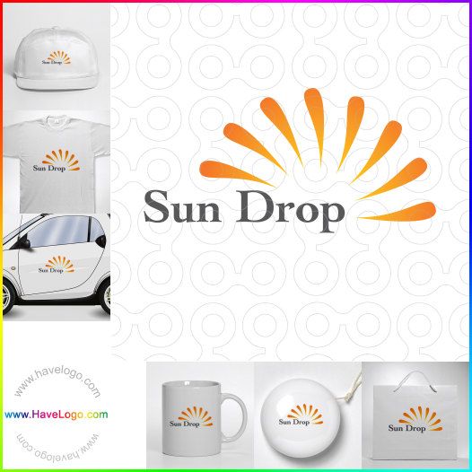 Acquista il logo dello sunburst 55742