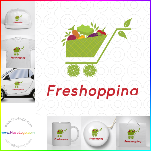 Acheter un logo de détaillant de légumes - 32061