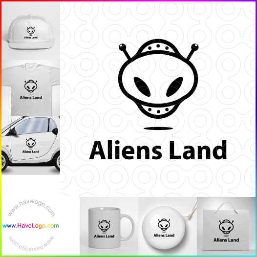 Acheter un logo de Aliens Land - 65702
