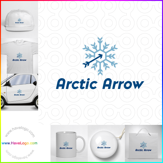 Compra un diseño de logo de Arctic Arrow 61807