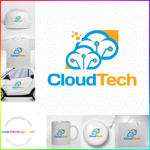 Compra un diseño de logo de Cloud Tech 65605