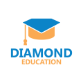 logo de Educación del diamante