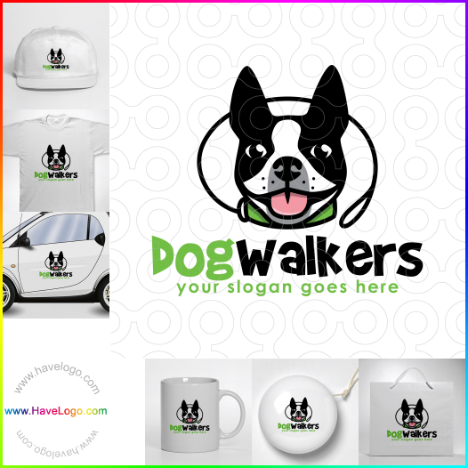 Acheter un logo de Promeneurs de chiens - 60689