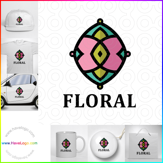 Compra un diseño de logo de Floral 65312