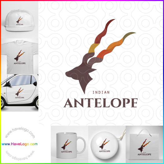 Compra un diseño de logo de Antílope indio 61653