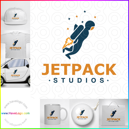Compra un diseño de logo de Jetpack Studios 64181