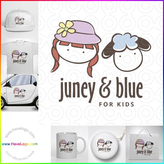 Logo Juney & Blue