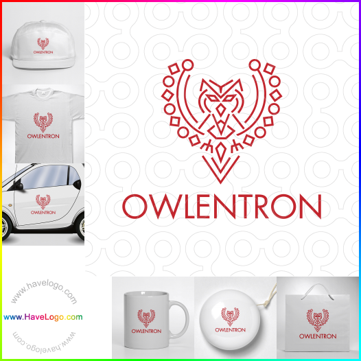 Compra un diseño de logo de Owlentron 63010