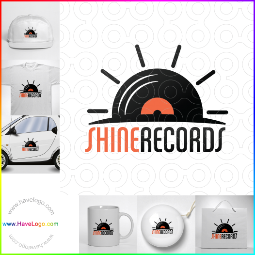 Koop een Shine Records logo - ID:61794