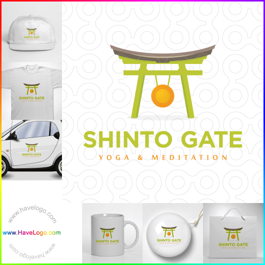 Compra un diseño de logo de Shinto Gate 62146