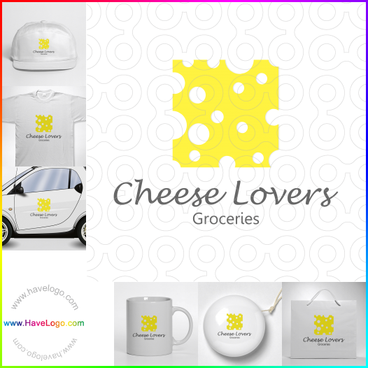 Koop een kaaswinkel logo - ID:42124