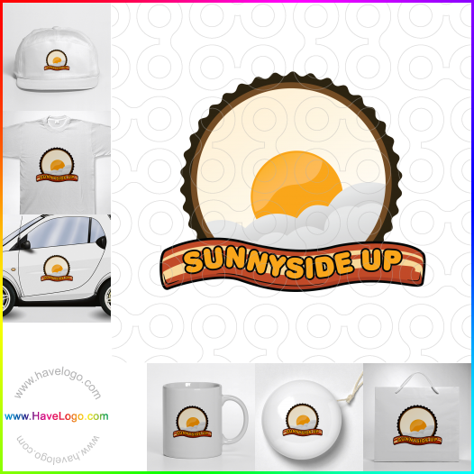 Compra un diseño de logo de huevo 12397