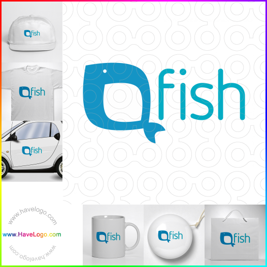 Compra un diseño de logo de pesca 9865