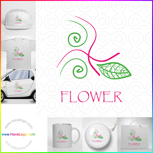 Koop een bloemist logo - ID:33815
