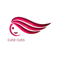 Logo coupe de cheveux