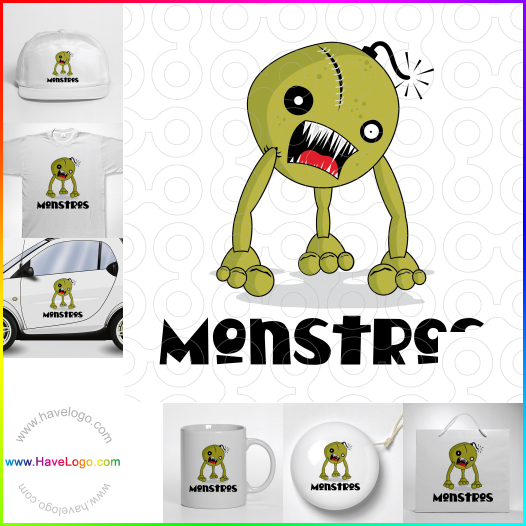 Acheter un logo de monstre - 2863