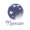 Logo lumière de lune
