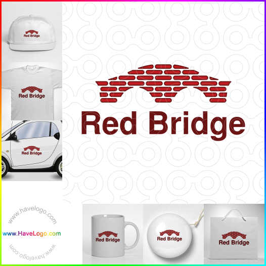 Acheter un logo de pont rouge - 62809