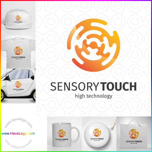 Compra un diseño de logo de toque sensorial 63491