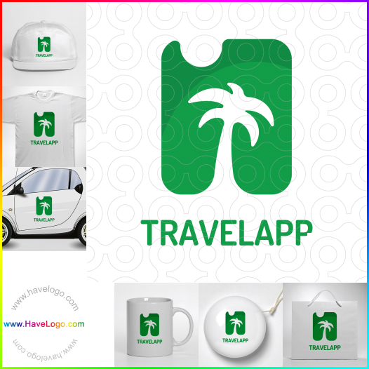 Koop een reiswebsite logo - ID:50599