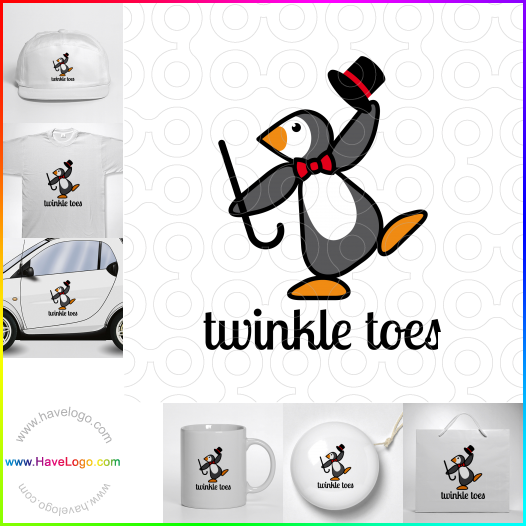 Compra un diseño de logo de twinkle toes 66188